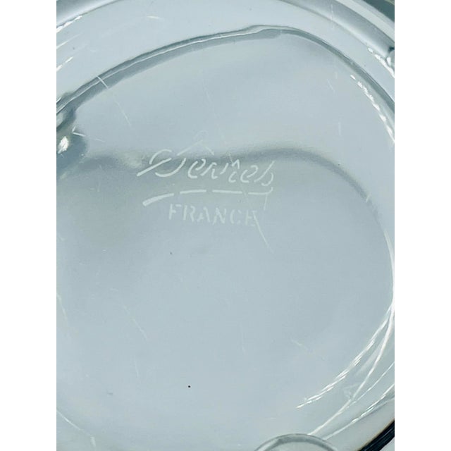 Mid 20th Century Sevres France Mid-Century Petite Round Ice Bucket With Chrome Handle For Sale - Image 5 of 13