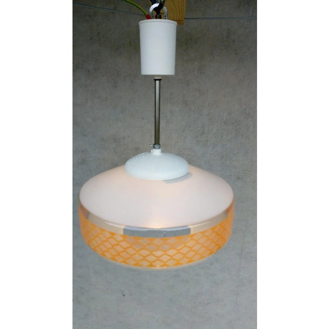 1970s Vintage Retro Chandelier For Sale - Image 5 of 11