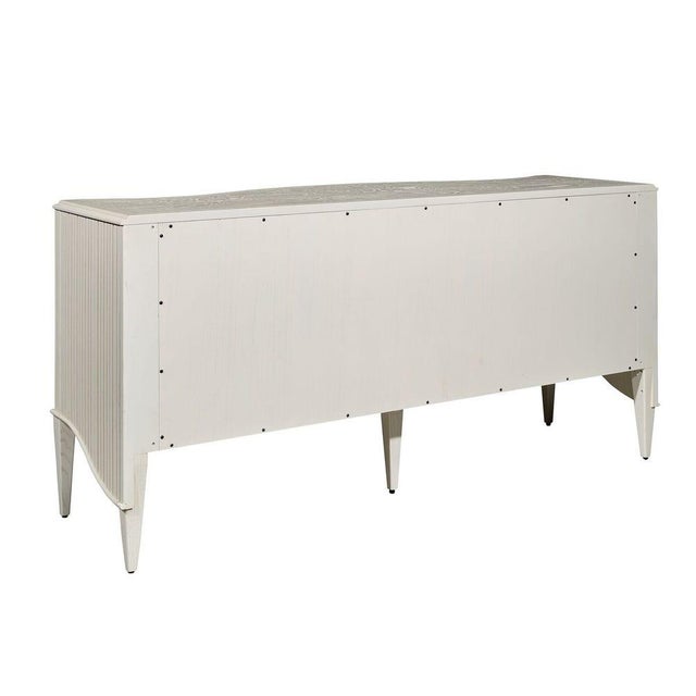 New Antique White Buffett-Console For Sale - Image 9 of 11