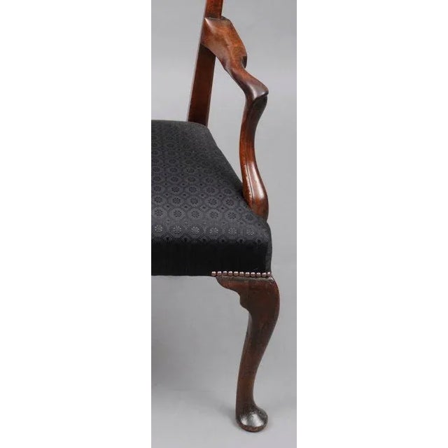Wood English Period Chippendale Armchair For Sale - Image 7 of 8