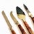 Vintage Tortoiseshell Handle Cheese Serving Tools by Sheffield, England - 4 Piece Set For Sale In San Francisco - Image 6 of 9