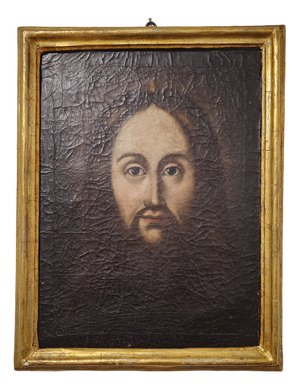 Face of Christ, 1777, Oil on Canvas, Framed