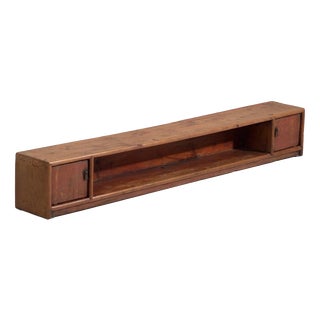 Low Antique Qing Dynasty Pine Gansu Sideboard For Sale
