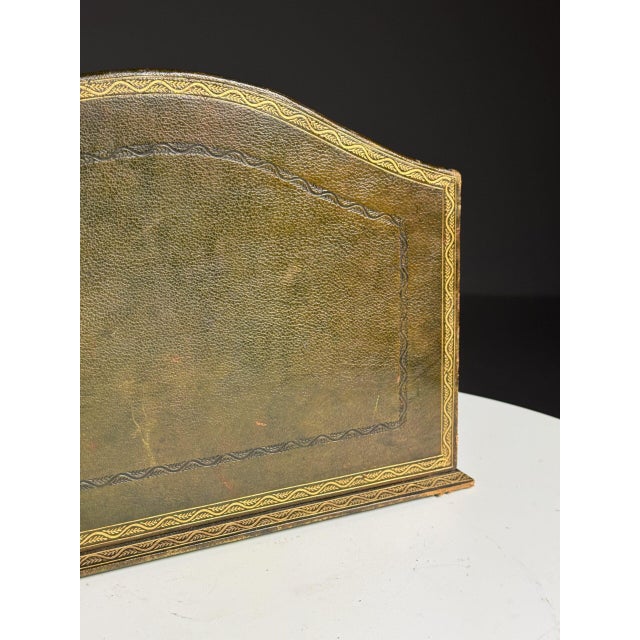 Animal Skin Desk Organizer in Leather For Sale - Image 7 of 17