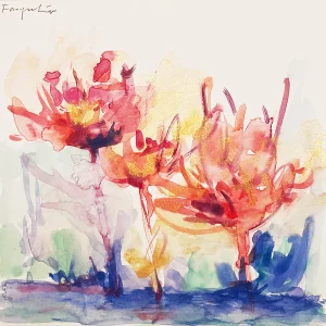 11" X 11" Limited Edition Prints "The Blossom No.3" by Fanyu Lin