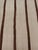 Mid 20th Century Turkish Vintage Kilim Rug Ivory Beige With Brown Stripes Wool Flatweave For Sale - Image 5 of 10