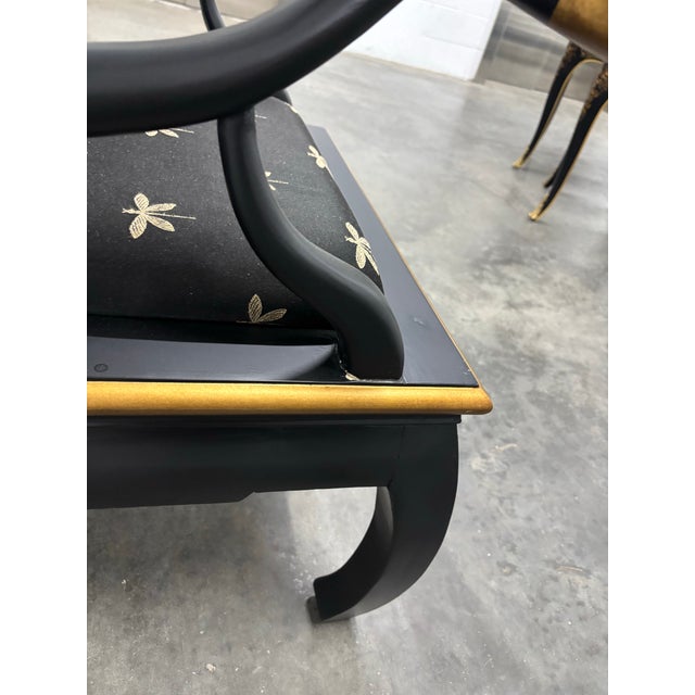 Modern Chinoiserie Style Butterfly Ming Chair For Sale - Image 11 of 11