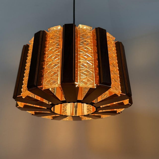 Danish Pendant Lamp by Werner Schou for Coronell Elektro, 1960s For Sale - Image 11 of 18