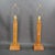 1960s 1960s Mid-Century Rattan Lamps With Two Tiered Fiberglass Drum Shades, Pair For Sale - Image 5 of 9
