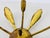 Metal Midcentury Brass 5-Arm Sputnik Chandelier, 1960s For Sale - Image 7 of 10