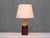 Earth-Toned Glazed Ceramic Table Lamp by Sven Wejsfelt for Gustavsberg, Sweden, 1960s For Sale - Image 6 of 11