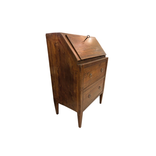 Hollywood Regency Directory Style Bureau Secretaire, France, 19th Century For Sale - Image 3 of 10