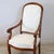 Brown Antique Walnut Armchair, 1800s For Sale - Image 8 of 13