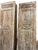 Antique Hand-Carved Wooden Door Panel | Distressed Whitewash Floral Barn Door, Vintage Door 96x27 For Sale - Image 4 of 8