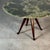 Wood Round Onyx and Walnut Dining Table attributed to Osvaldo Borsani, 1950s For Sale - Image 7 of 15