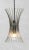 Space Age Chrome 3-Light Cascade Chandelier, 1970s For Sale - Image 6 of 10