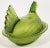 Large Vintage Mid-Century Green Glass Lidded Bowl Hen on Nest Serving Dish For Sale In New York - Image 6 of 12