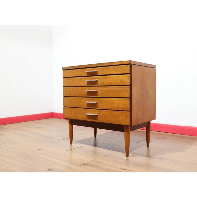 Mid Century Modern Vintage Teak Short Dresser Drawers by White and Newton For Sale - Image 10 of 14