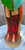 White Vintage Signed k.t. Spencer "White Chin" Hand-Carved Wood Kachina Doll - 12.5" For Sale - Image 8 of 10