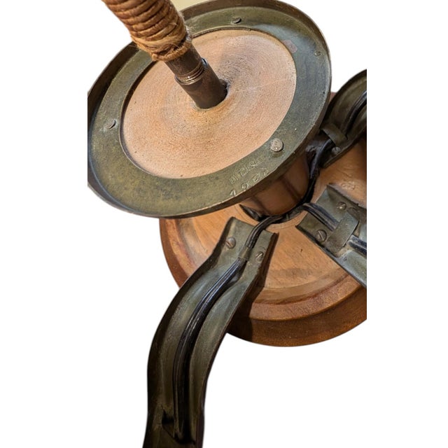 Mid-Century Modern Five Arm Pendant Light by Paaavo Tynell for Oy Taito Ab, 1940s For Sale - Image 3 of 15
