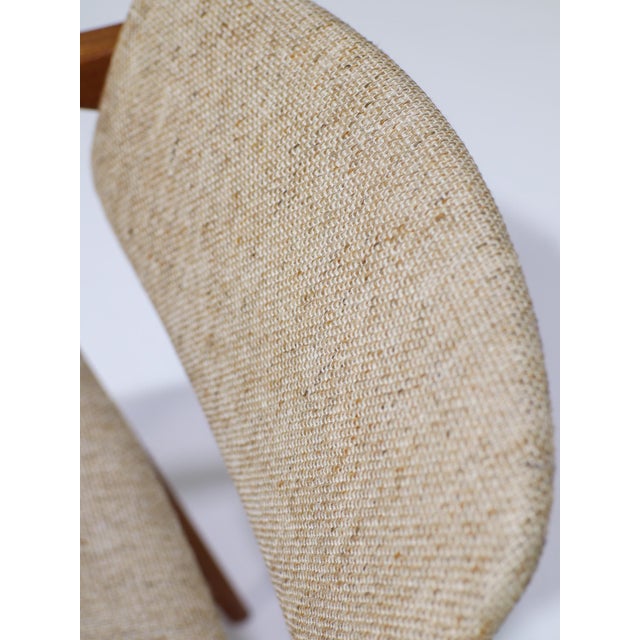 Danish Model 42 Dining Chairs in Teak by Kai Kristiansen, 1960s, Set of 6 For Sale - Image 10 of 17