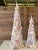 Custom Coastal Organic SculpturauSeashell Holiday Cone Trees – Pair For Sale - Image 9 of 12