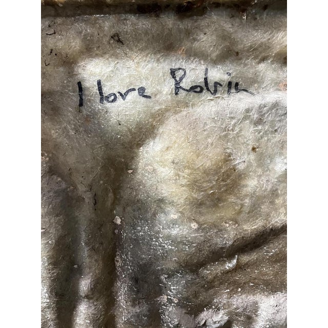 Brutalist Abstract Mold & 2 Sculptures, 1960s, Fiberglass, Set of 3 For Sale - Image 10 of 11