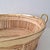 Mid-Century Modern Oval Serving Basket in Rattan and Brass by Gabriella Crespi, 1970s For Sale - Image 3 of 13