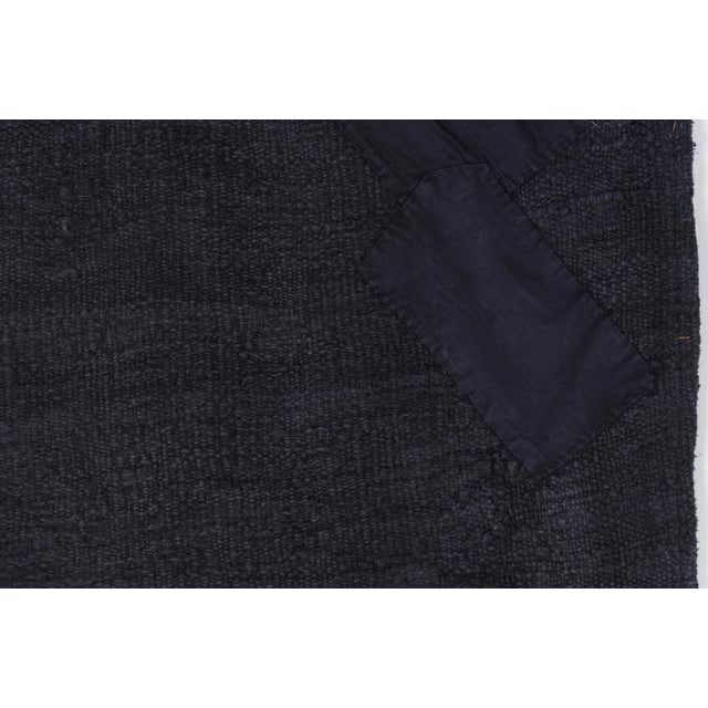 Anatolian Black Hemp Rug, 1960 For Sale - Image 3 of 18