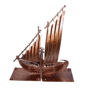 Wrought Iron Bookends, Set of 2