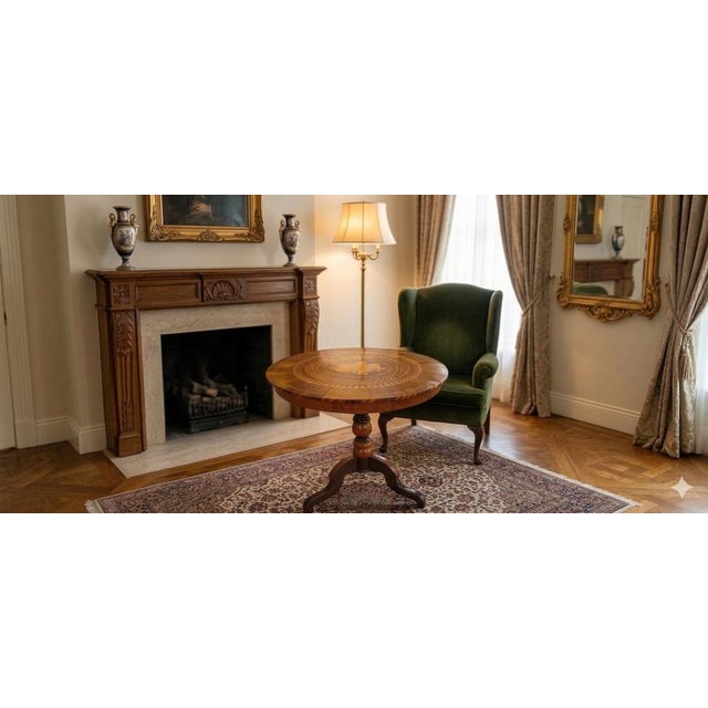 Round Table from Rolo Manufacture, 1800s For Sale - Image 6 of 11