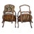 Pair of 19th Century French Louis XV Cabriolet Miniature Armchairs For Sale - Image 12 of 13