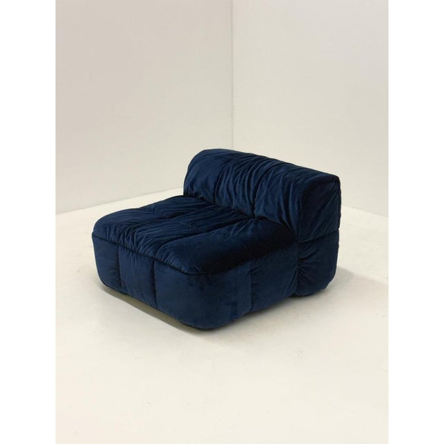 Textile Strip Sofa Modules by Cini Boeri for Arflex, 1970s For Sale - Image 7 of 11
