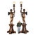 Traditional Bronzed Cupid Touchier Sculpture Left Arm Up For Sale - Image 3 of 5