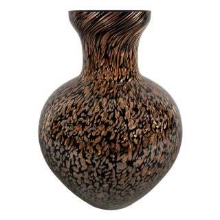 Vintage Murano Glass Vase, 1970 For Sale