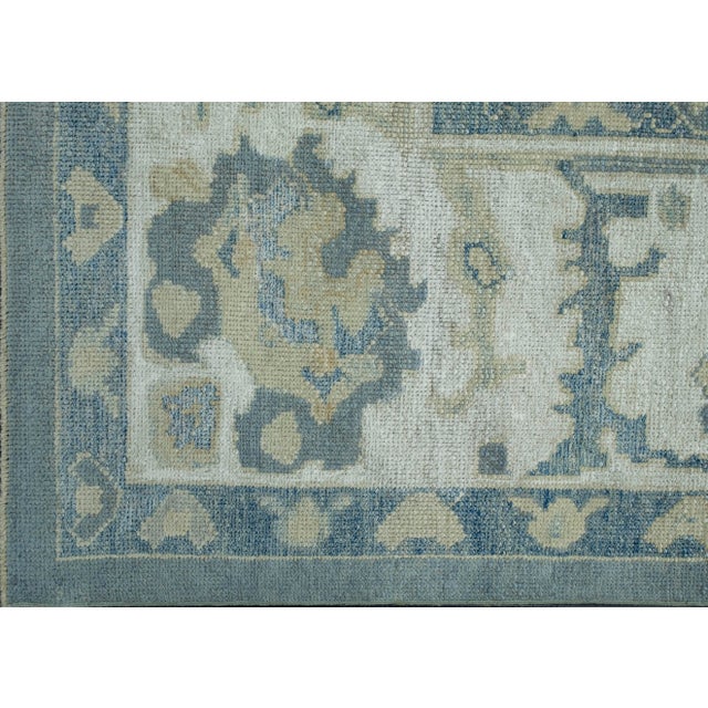 Turkish Oushak Rug 11'5" x 14'4" #18515 For Sale - Image 4 of 8