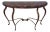 Maitland Smith Tessellated Top Iron Base Console Table For Sale
