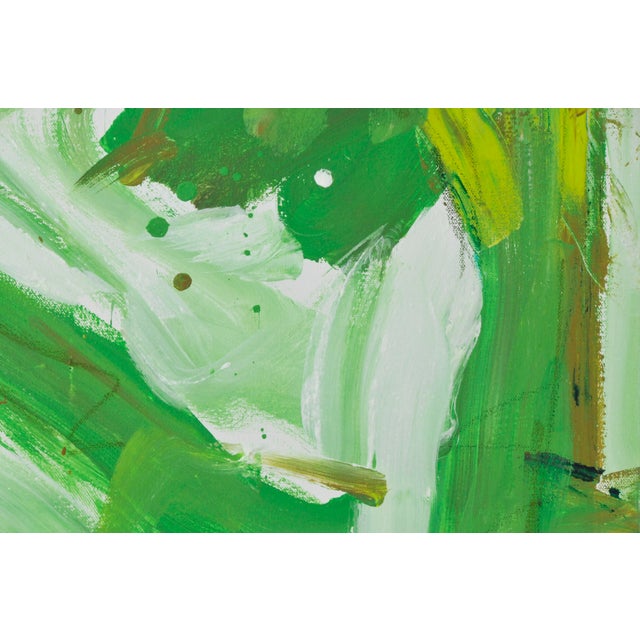 "Salad Heart" Original Abstract Painting by Robbie Kemper For Sale - Image 4 of 5