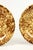 19th Century Pair of Rockingham Glaze Spatterware Yellowware Pottery Plates For Sale - Image 9 of 17