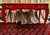 French Louis XV Red Lacquered Writing Desk For Sale - Image 3 of 9
