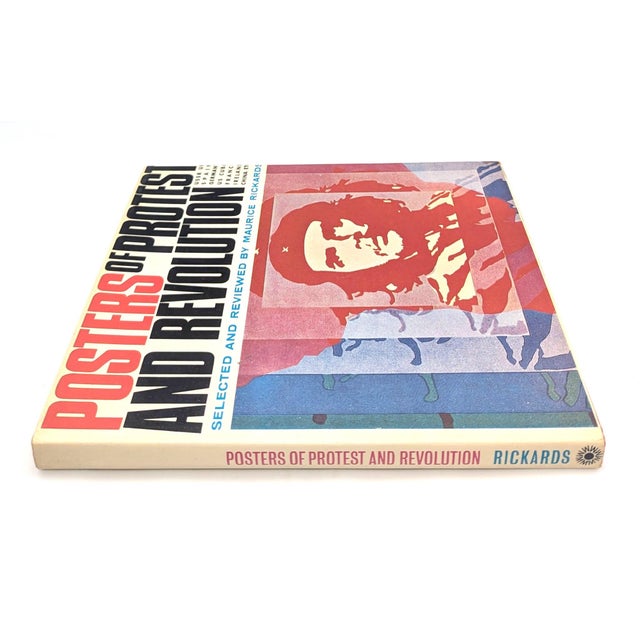 Mid-Century Modern 1970 First Edition of "Posters of Protest and Revolution" by Maurice Rickards For Sale - Image 3 of 11