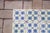 Baroque 19th Century Portuguese Quatrefoil Tiles Set of 25 Blue & Antique White Decorative For Sale - Image 3 of 16