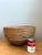 Wood Vintage Natural Pencil Reed Decorative Bowl For Sale - Image 7 of 12