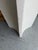 Vintage 30” Sculptural White Plaster Pedestals, a Pair For Sale - Image 12 of 12
