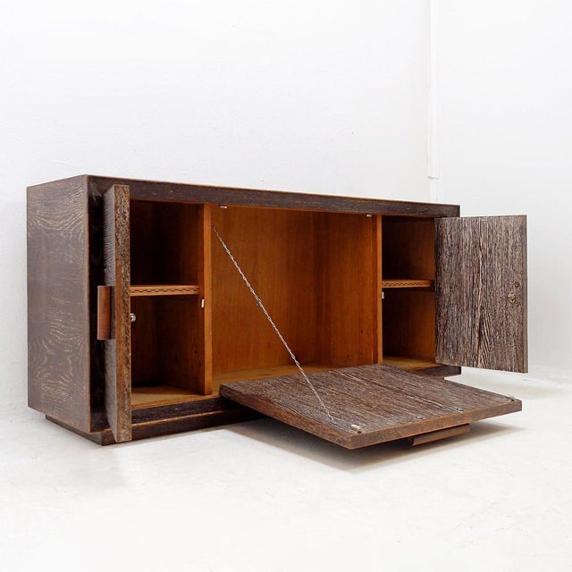 Modern Vintage Sideboard in Wenge Wood For Sale - Image 3 of 15