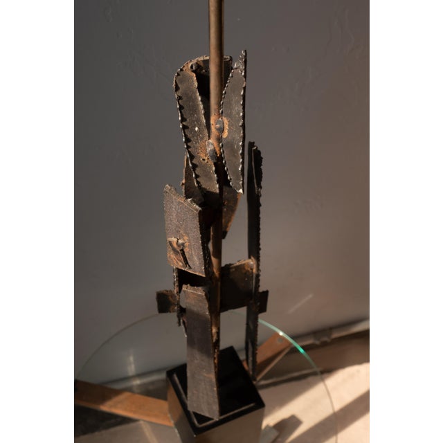 Laurel Lamp Company 1960s MCM Laurel Brutalist Lamp - Richard Barr for Laurel Lamp Company For Sale - Image 4 of 10