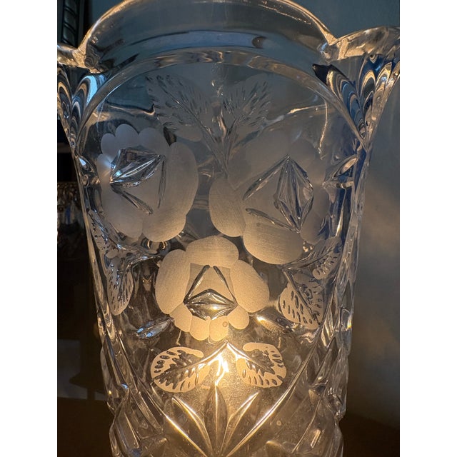 1980s Waterford Crystal Lamp For Sale - Image 11 of 12