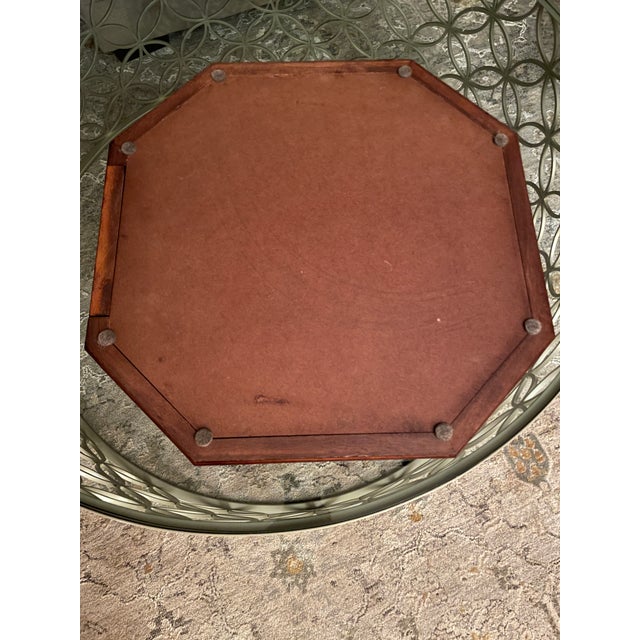 Italfama Italian Alabaster Octagonal Chess Board With Drawer & 4.25" Wellington Special Edition Pieces (Includes Original 2017 Receipts & Coa) For Sale - Image 13 of 17