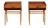 Danish Bedside Tables in Teak, Set of 2 For Sale