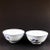 Mid-Century Modern Vintage Chinese Hand Painted Underglaze Rice Bowls For Sale - Image 3 of 9